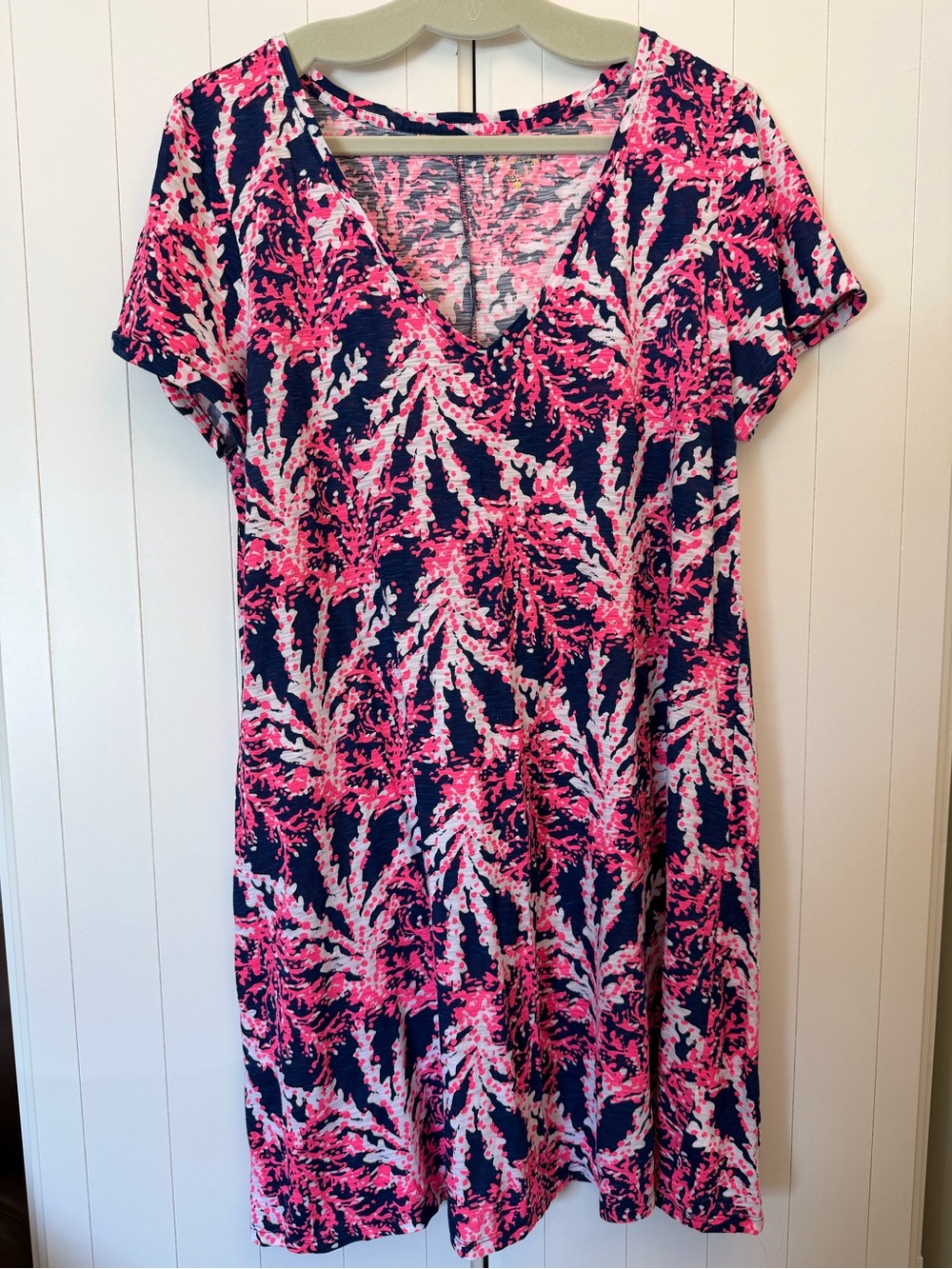 Lilly Pulitzer Jessica Dress "Nauti Navy Beyond The Sea” XL NWOT